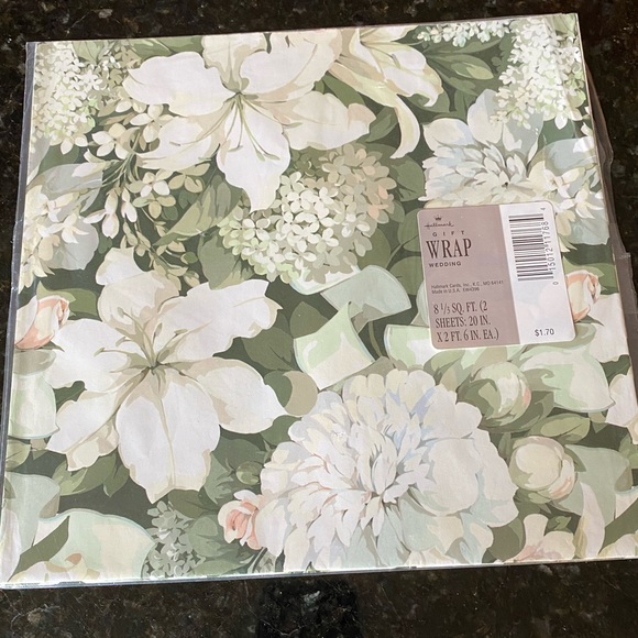 Vintage HALLMARK Bridal Gift Wrap Sheets - Picture 6 of 10